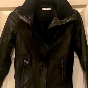 Vince XS leather jacket